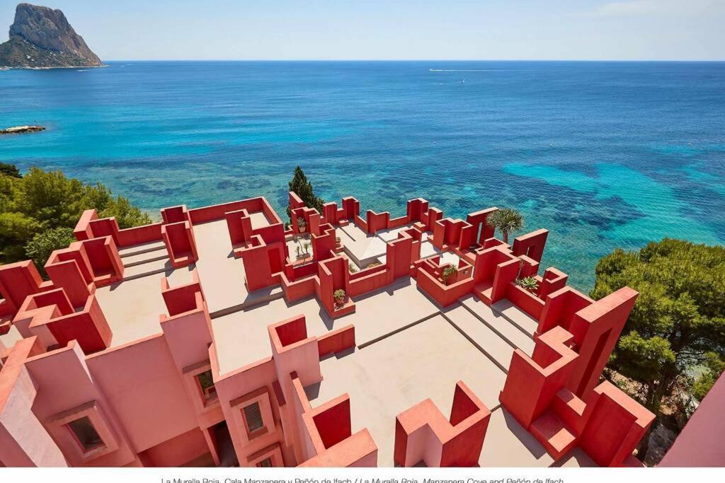 Precioso Apartamento En La Muralla Roja - 0221 Calpe Exteriör bild