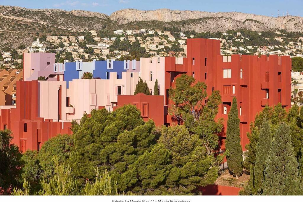 Precioso Apartamento En La Muralla Roja - 0221 Calpe Exteriör bild